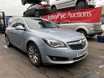 Location: Stapleford - 2015 VAUXHALL INSIGNIA ELITE NAV CDTI E 5 DOOR HATCHBACK REG: KY65CFV, 1956cc DIESEL, 6 SPEED MANUAL DIESEL, Former Keepers: 3, Keys: Yes, MOT Expiry date: 01/03/2026