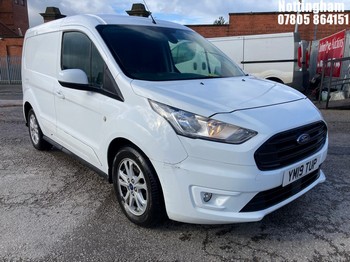 Location: Nottingham - 2019 FORD TRANSIT CONNECT 200 LTD T Panel Van REG: YM19TUP, 1499cc Diesel, 6 Speed Manual Diesel, Former Keepers: 2, Keys: Yes, MOT Expiry date: 22/05/2026