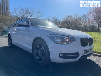 Location: Birmingham - 2014 BMW 116I SPORT 5 Door Hatchback REG: SW64EPU, 1598CC Petrol, 6 Speed Manual Petrol, Former Keepers: 4, Keys: Yes, MOT Expiry date: 04/03/2025