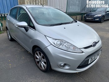 Location: BELVEDERE - 2010 FORD FIESTA ZETEC AUTO 5 Door Hatchback REG: DL10FNH, 1388cc Petrol, 4 Speed Auto Petrol, Former Keepers: 5, Keys: No, MOT: Expiry date24.06.2026