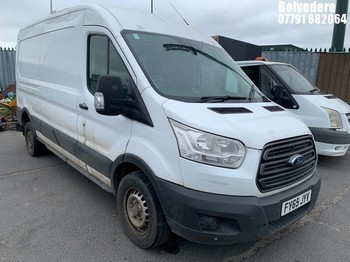 Location: BELVEDERE - 2015 FORD TRANSIT 350 LWB Panel Van REG: FY65JYV, 2198cc Diesel,, Former Keepers: 3, Keys: No, MOT: Expiry date08.11.2026
