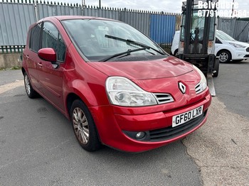 Location: Belvedere - 2010 RENAULT GRD MODUS DYNAMIQUE VVT A 5 Door Hatchback REG: GF60LXR, Keys: No, MOT Expiry date: 28/10/2026, 1598 Petrol, 4 Speed Auto Petrol, Former Keepers: 4