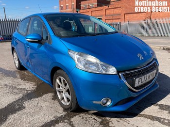 Location: Nottingham - 2013 PEUGEOT 208 ACTIVE 5 Door Hatchback REG: FL13MYN, 1199 PETROL, 5 Speed Manual Petrol, Former Keepers: 3, Keys: Yes, MOT Expiry date: 22/03/2027