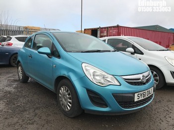 Location: Edinburgh - 2011 VAUXHALL CORSA S ECOFLEX 3 Door Hatchback REG: SY61OAJ, Keys: No, MOT Expiry date: 22/03/2026, 998 Petrol, 5 Speed Manual Petrol, Former Keepers: 6