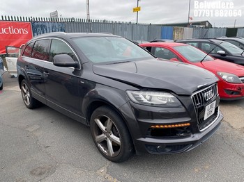 NOTE: ATF Registered Buyers ONLY - Location: Belvedere - 2010 AUDI Q7 S LINE QUATTRO FSI MPV REG: LX10KXH, Keys: No, MOT Expiry date: 27/08/2025, 3590 Petrol, AUTO, Former Keepers: 2