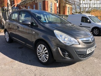 Location: Nottingham - 2013 VAUXHALL CORSA ENERGY AC ECOFLEX 5 Door Hatchback REG: YT63YXR, Keys: No, MOT Expiry date: 06/10/2025, 998 Petrol, 5 Speed Manual Petrol, Former Keepers: 3
