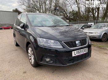 Location: Mitcham - 2019 SEAT ALHAMBRA SE TDI S-A MPV REG: LV69EXE, Keys: No, MOT Expiry date: 14/04/2026, 1968 Diesel, 6 Speed Semi Auto Diesel, Former Keepers: 1