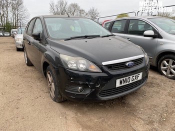 Location: Mitcham - 2010 FORD FOCUS ZETEC 100 5 Door Hatchback REG: WN10GXF, Keys: No, MOT Expiry date: 03/07/2025, 1596 Petrol, 5 Speed Manual Petrol, Former Keepers: 5