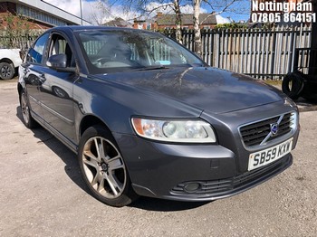 Location: Nottingham - 2009 VOLVO S40 SE D AUTO 4 Door Saloon REG: SB59KXW, Keys: No, MOT Expiry date: 12/12/2025, 1997 Diesel, 6 Speed Auto Diesel, Former Keepers: 4