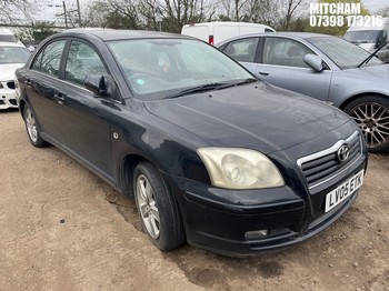 Location: Mitcham - 2005 TOYOTA AVENSIS T3-X 5 Door Hatchback REG: LV05ETK, Keys: No, MOT Expiry date: 26/03/2026, 1794 Petrol, 5 Speed Manual Petrol, Former Keepers: 2