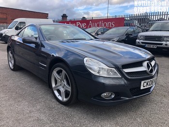 Location: Nottingham - 2008 MERCEDES SL 500 AUTO CONVERTIBLE REG: CK08WOH, 5461cc PETROL, 7 SPEED AUTO PETROL, Former Keepers: 2, Keys: Yes, MOT Expiry date: 29/07/2026