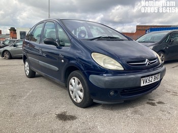 Location: Nottingham - 2002 CITROEN XSARA PICASSO SX HDI Estate REG: VK52BHD, Keys: No, MOT Expiry date: 24/10/2025, 1997 Diesel, 5 Speed Manual Diesel, Former Keepers: 6
