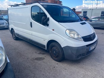 Location: Nottingham - 2007 VAUXHALL VIVARO 2900 CDTI LWB Panel Van REG: DY07MMK, Keys: No, MOT Expiry date: 02/07/2022, 1995 Diesel, 6 Speed Manual Diesel, Former Keepers: 10