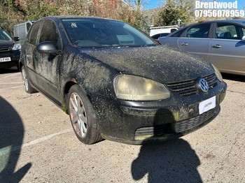 Location: Brentwood - 2007 VOLKSWAGEN GOLF MATCH FSI 115 5 Door Hatchback REG: LD07FBO, Keys: No, MOT Expiry date: 17/01/2024, 1598 Petrol, 6 Speed Manual Petrol, Former Keepers: 12