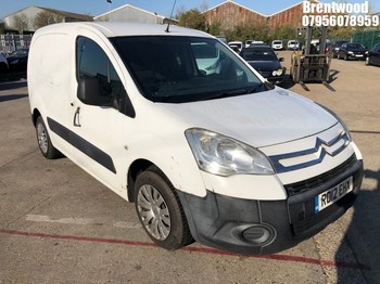 Location: Brentwood - 2012 CITROEN BERLINGO 625 LX HDI Panel Van REG: RO12EHX, Keys: No, MOT Expiry date: 23.03.2026, 1560 Diesel, 5 Speed Manual Diesel, Former Keepers: 6