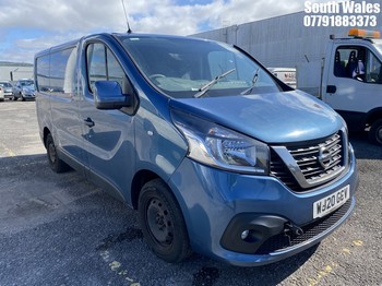 Location: South Wales - 2020 NISSAN NV300 ACENTA DCI PANEL VAN REG: WJ20GCV, 1997cc DIESEL, 6 SPEED MANUAL DIESEL, Former Keepers: 0, Keys: Yes, MOT Expiry date: 19/07/2026