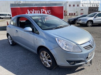 Location: South Wales - 2009 VAUXHALL CORSA DESIGN 3 Door Hatchback REG: FD58REU, Keys: No, MOT Expiry date: 06/05/2026, 1364 Petrol, 5 Speed Manual Petrol, Former Keepers: 6