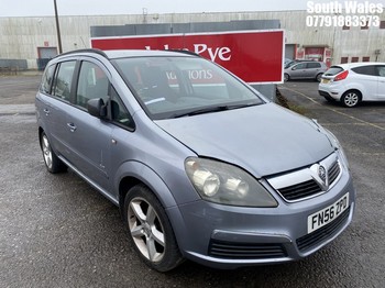 Location: South Wales - 2006 VAUXHALL ZAFIRA CLUB MPV REG: FN56ZPD, Keys: No, MOT Expiry date: 02/03/2026, 1796 Petrol, 5 Speed Manual Petrol, Former Keepers: 5