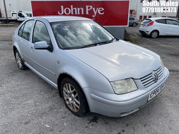 Location: South Wales - 2004 VOLKSWAGEN BORA HIGHLINE TDI 100 4 Door Saloon REG: CP04XHV, Keys: No, MOT Expiry date: 21/06/2025, 1896 Diesel, 5 Speed Manual Diesel, Former Keepers: 8