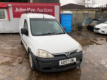 Location: Hull - 2007 VAUXHALL COMBO 1700 CDTI 16V Car Derived Van REG: AO57UWL, Keys: No, MOT Expiry date: 26/08/2025, 1686 Diesel, 5 Speed Manual Diesel, Former Keepers: 5