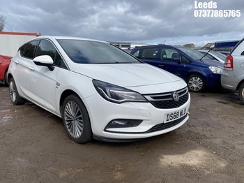 Location: Leeds - 2018 VAUXHALL ASTRA ELITE NAV TURBO S/S 5 DOOR HATCHBACK REG: DS68WLO, 1598cc PETROL, 6 SPEED MANUAL PETROL, Former Keepers: 3, Keys: Yes, MOT Expiry date: 18-12-2026