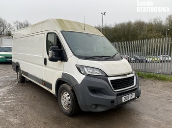 Location: Leeds - 2017 PEUGEOT BOXER 435 PRO L4H2 BLUE H Panel Van REG: OU17UFV, Keys: No, MOT Expiry date: 13-08-2024, 1997 Diesel, 6 Speed Manual Diesel, Former Keepers: 6