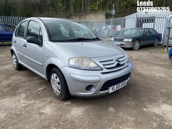 Location: Leeds - 2006 CITROEN C3 DESIRE 5 Door Hatchback REG: YL55UVO, Keys: No, MOT Expiry date: 20-11-2026, 1360 Petrol, 5 Speed Manual Petrol, Former Keepers: 2