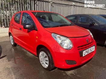 Location: Hayes - 2011 SUZUKI ALTO SZ3 5 Door Hatchback REG: LP60XLV, Keys: No, MOT Expiry date: 15/11/2026, 996 Petrol, 5 Speed Manual Petrol, Former Keepers: 5