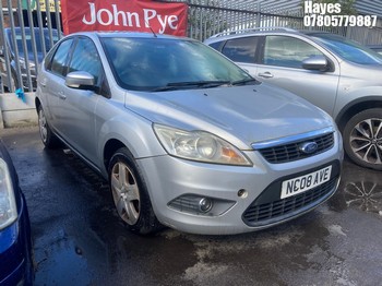 Location: Hayes - 2008 FORD FOCUS STYLE 100 5 Door Hatchback REG: NC08AVE, Keys: No, MOT Expiry date: 01/12/2025, 1596 Petrol, 5 Speed Manual Petrol, Former Keepers: 2