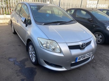 Location: Hayes - 2007 TOYOTA AURIS TR VVT-I 5 Door Hatchback REG: AP56CSU, Keys: No, MOT Expiry date: 29/09/2026, 1598 Petrol, 5 Speed Manual Petrol, Former Keepers: 4