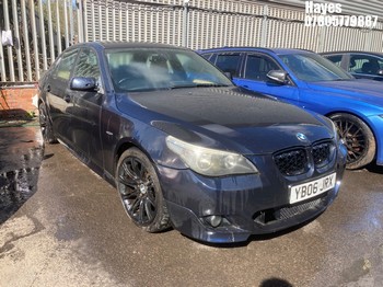 Location: Hayes - 2006 BMW 525D M SPORT 4 Door Saloon REG: YB06JRX, Keys: Yes, MOT Expiry date: 02/07/2022, 2497 Diesel, 6 Speed Manual Diesel, Former Keepers: 9