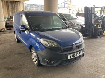 Location: Hayes - 2015 FIAT DOBLO SX MULTIJET Panel Van REG: YT15VJP, Keys: No, MOT Expiry date: 30/11/2025, 1248 Diesel, 5 Speed Manual Diesel, Former Keepers: 3