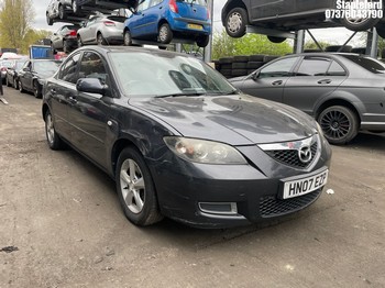 Location: Stapleford - 2007 MAZDA 3 TS AUTO 4 Door Saloon REG: HN07EZP, Keys: Yes, MOT Expiry date: 12/02/2027, 1598 Petrol, 4 Speed Auto Petrol, Former Keepers: 8