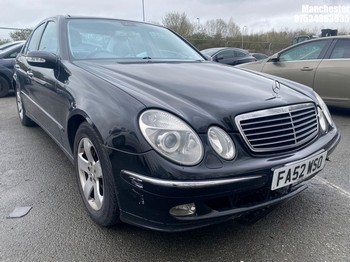 Location: Manchester - 2002 MERCEDES E220 CDI AVANTGARDE AUTO 4 Door Saloon REG: FA52WSO, 2148 Diesel,, Former Keepers: 4, Keys: No, MOT Expiry date: 30/03/2026