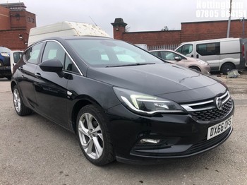 Location: Nottingham - 2017 VAUXHALL ASTRA SRI NAV TURBO 5 DOOR HATCHBACK REG: DX66OFS, 1399cc PETROL, 6 SPEED MANUAL PETROL, Former Keepers: 2, Keys: Yes, MOT Expiry date: 18/03/2026