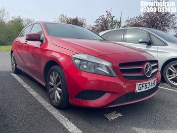 Location: Birmingham - 2013 MERCEDES-BENZ A180 BLUEEFFICIENCY SE CD 5 Door Hatchback REG: GF63AHE, 1461cc Diesel, 6 Speed Manual Diesel, Former Keepers: 3, Keys: Yes, MOT Expiry date: 20/11/2026