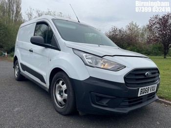 Location: Birmingham - 2018 FORD TRANSIT CONNECT 220 BSE T Panel Van REG: BD68VXU, 1499CC Diesel, 8 Speed Auto Diesel, Former Keepers: 1, Keys: Yes, MOT Expiry date: 22/02/2025
