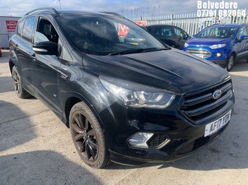 Location: Belvedere - 2017 FORD KUGA ST-LINE TDCI 4X4 AUT 5 Door Hatchback REG: AF17YDN, 1997cc Diesel, 6 Speed Auto Diesel, Former Keepers: 2, Keys: Yes, MOT Expiry date: 14.07.2026