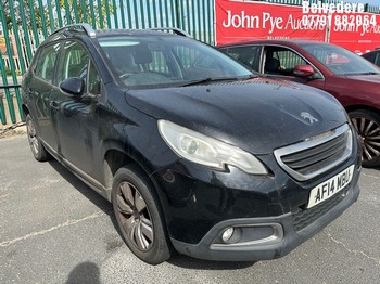 Location: Belvedere - 2014 PEUGEOT 2008 ACTIVE HDI 5 Door Hatchback REG: AF14MBU, Keys: Yes, MOT Expiry date: 26/11/2026, 1398 Diesel, 5 Speed Manual Diesel, Former Keepers: 3