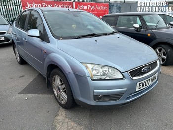 Location: Belvedere - 2007 FORD FOCUS GHIA AUTO 5 Door Hatchback REG: EK07NMA, Keys: No, MOT Expiry date: 31/03/2026, 1999 Petrol, 4 Speed Auto Petrol, Former Keepers: 6