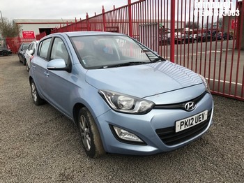 Location: Edinburgh - 2012 HYUNDAI I20 ACTIVE 5 Door Hatchback REG: PK12UEV, Keys: No, MOT Expiry date: 06/06/2026, 1248 Petrol, 5 Speed Manual Petrol, Former Keepers: 7