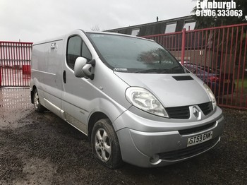 Location: Edinburgh - 2009 RENAULT TRAFIC LL29 SPORT DCI 115 Panel Van REG: ST59ENM, Keys: No, MOT Expiry date: 10/06/2026, 1995 Diesel, 6 Speed Manual Diesel, Former Keepers: 6