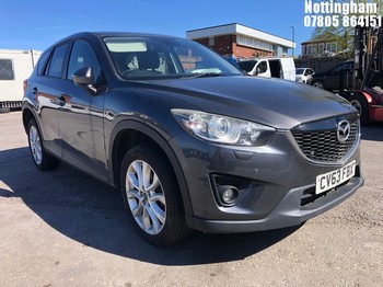 Location: Nottingham - 2013 MAZDA CX-5 SPORT NAV D 4X4 AUTO Estate  REG: CV63FBX, Keys: No, MOT Expiry date: 01/09/2024, 2191 Diesel, 6 Speed Auto Diesel, Former Keepers: 3