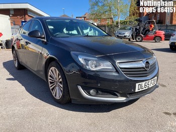 Location: Nottingham - 2015 VAUXHALL INSIGNIA TECHLINE CDTI EC 5 Door Hatchback REG: DL65FZB, Keys: No, MOT Expiry date: 23/09/2026, 1598 Diesel, 6 Speed Manual Diesel, Former Keepers: 2