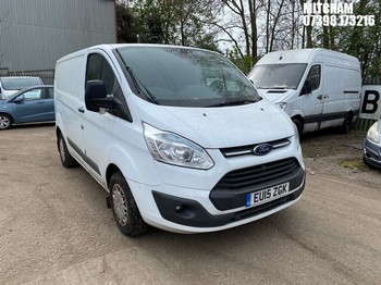Location: MITCHAM - 2015 FORD TRANSIT CUSTOM 290 TREND Panel Van REG: EU15ZGK, 2198cc Diesel, 6 Speed Manual Diesel, Former Keepers: 3, Keys: No, MOT: Expiry date09/04/2026