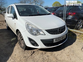 Location: Mitcham - 2012 VAUXHALL CORSA EXCITE AC 5 Door Hatchback REG: VU12WVA, Keys: No, MOT Expiry date: 09/06/2026, 1229 Petrol, 5 Speed Manual Petrol, Former Keepers: 7