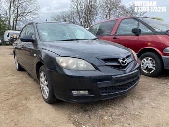 Location: Mitcham - 2008 MAZDA 3 TAKARA D 5 Door Hatchback REG: EY58XRH, Keys: No, MOT Expiry date: 27/02/2026, 1560 Diesel, 5 Speed Manual Diesel, Former Keepers: 11
