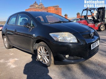 Location: Nottingham - 2009 TOYOTA AURIS TR STOPSTART VVTI 5 Door Hatchback REG: RUI9792, Keys: No, MOT Expiry date: 16/12/2025, 1329 Petrol, 6 Speed Manual Petrol, Former Keepers: 8