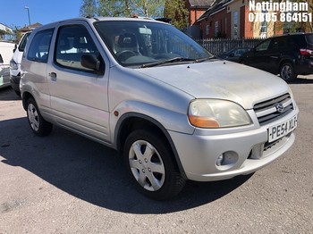 Location: Nottingham - 2004 SUZUKI IGNIS GL 3 Door Hatchback REG: PE54XLR, Keys: No, MOT Expiry date: 22/08/2024, 1328 Petrol, 5 Speed Manual Petrol, Former Keepers: 7