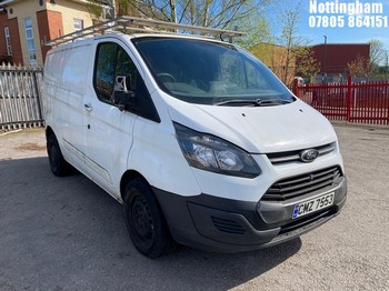 Location: Nottingham - 2014 FORD TRANSIT CUSTOM 290 ECO-TE Panel Van REG: CMZ7553, Keys: No, MOT Expiry date: 31/01/2024, 2198 Diesel, 6 Speed Manual Diesel, Former Keepers: 4